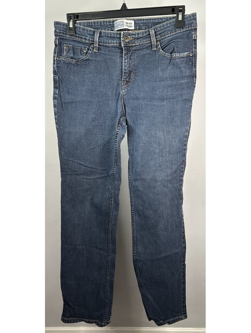 Levi’s Mid Rise Straight Jeans Misses 14M 32x31